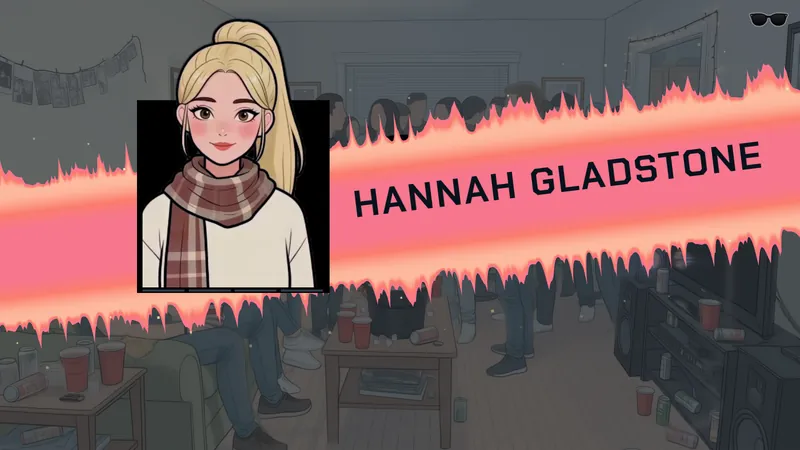 Hannah Gladstone’s intro card